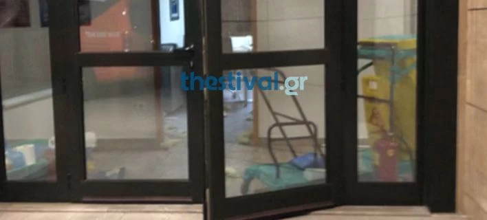 Θεσσαλονίκη: Μπήκαν με βαριοπούλες σε κλινική και άρπαξαν το χρηματοκιβώτιο